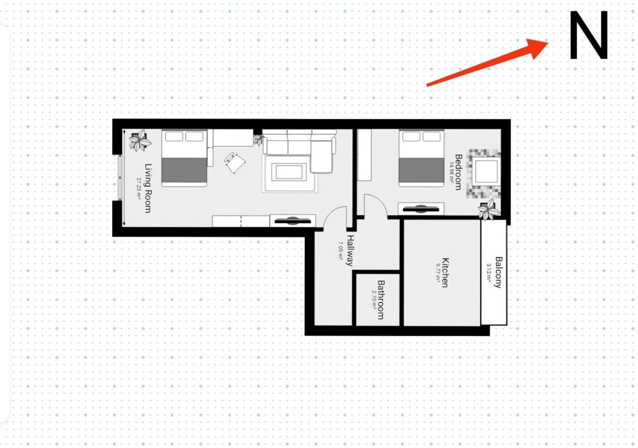 The Red Point Appartement Varna Buitenkant foto
